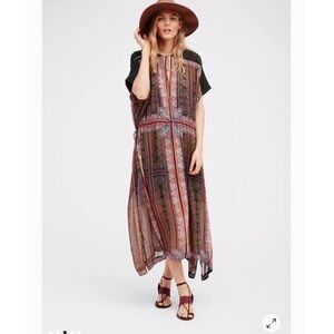 Free People Multicolor Maxi Dress